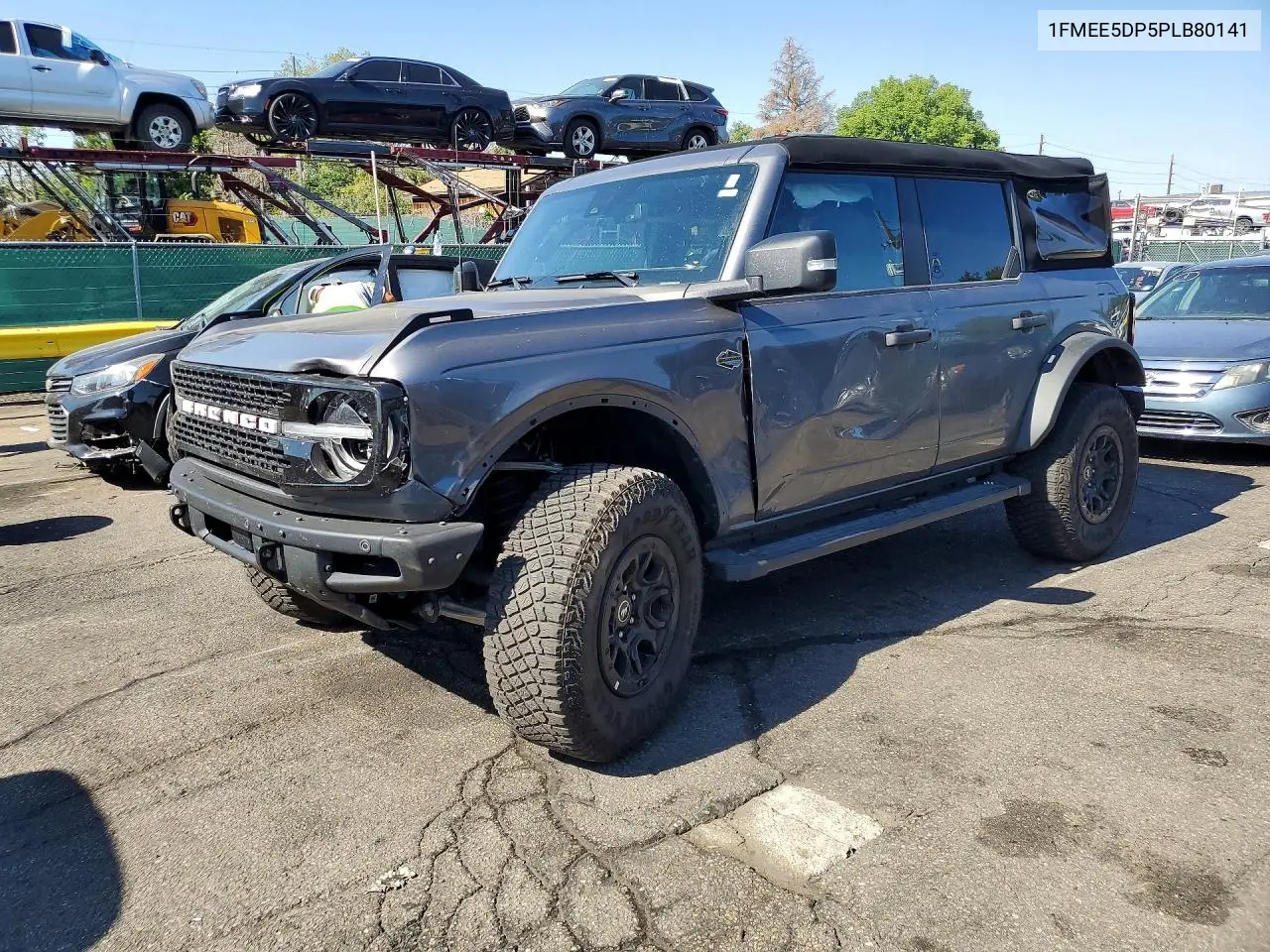2023 Ford Bronco Base VIN: 1FMEE5DP5PLB80141 Lot: 61241546