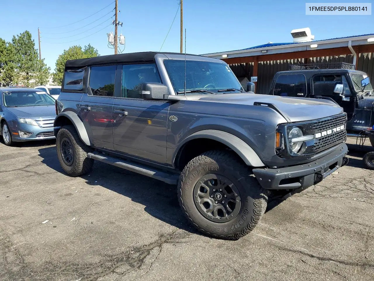 2023 Ford Bronco Base VIN: 1FMEE5DP5PLB80141 Lot: 61241546