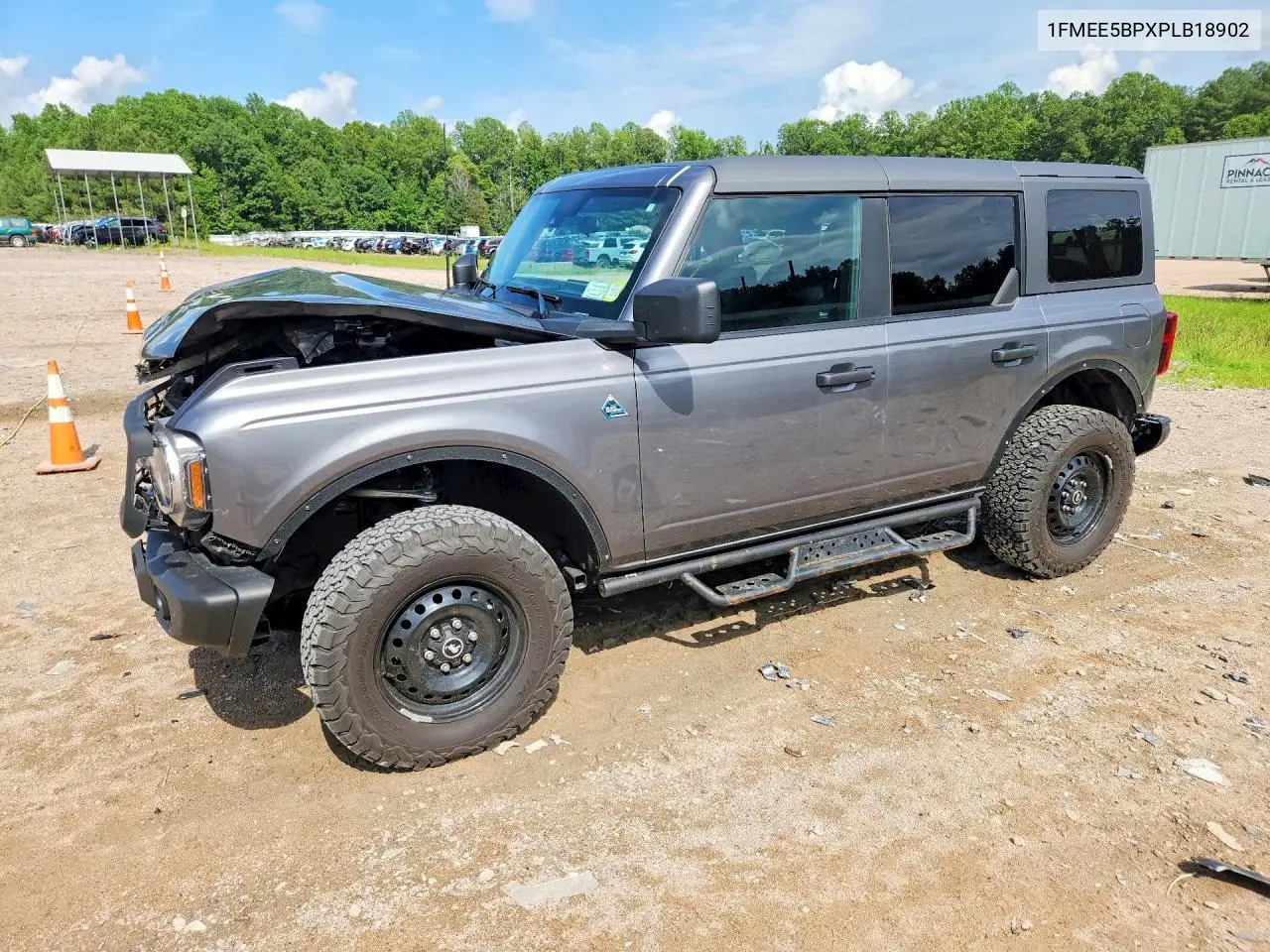 2023 Ford Bronco Base VIN: 1FMEE5BPXPLB18902 Lot: 61242866