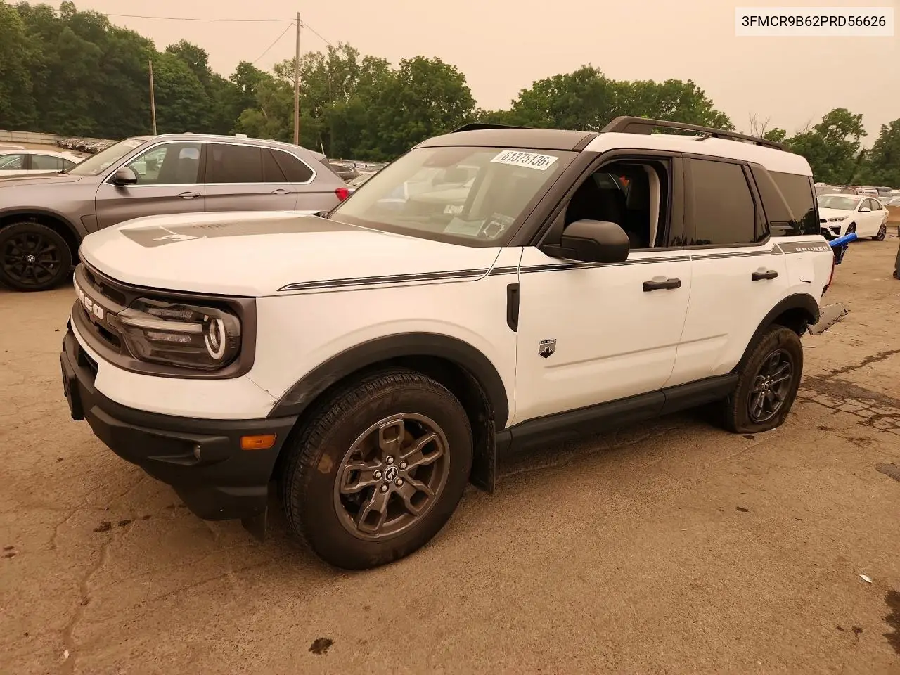 2023 Ford Bronco Sport Big Bend VIN: 3FMCR9B62PRD56626 Lot: 61375136