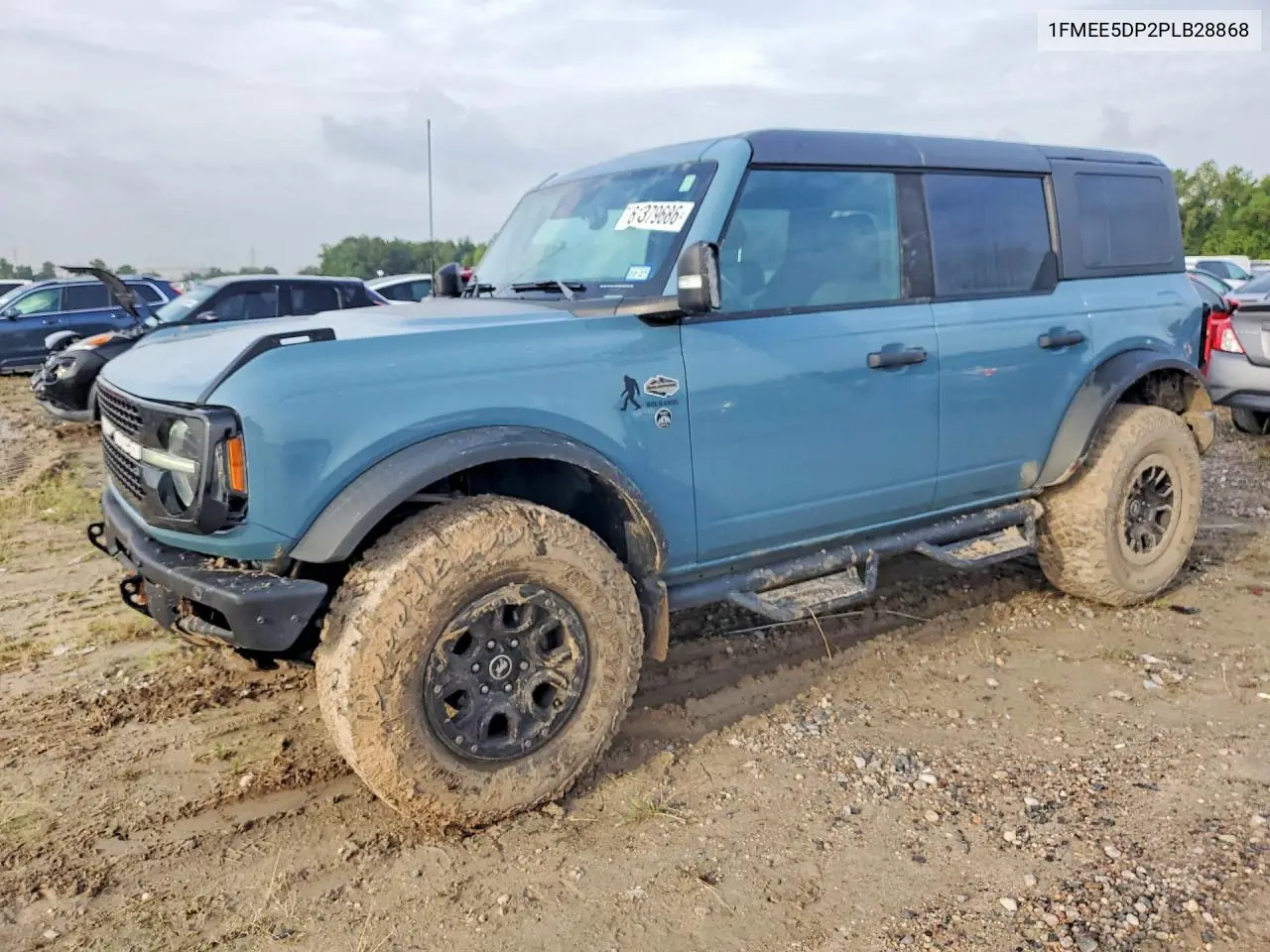 2023 Ford Bronco Base VIN: 1FMEE5DP2PLB28868 Lot: 61379686