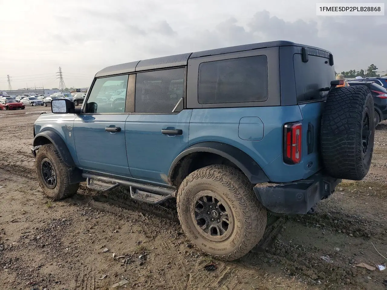 2023 Ford Bronco Base VIN: 1FMEE5DP2PLB28868 Lot: 61379686