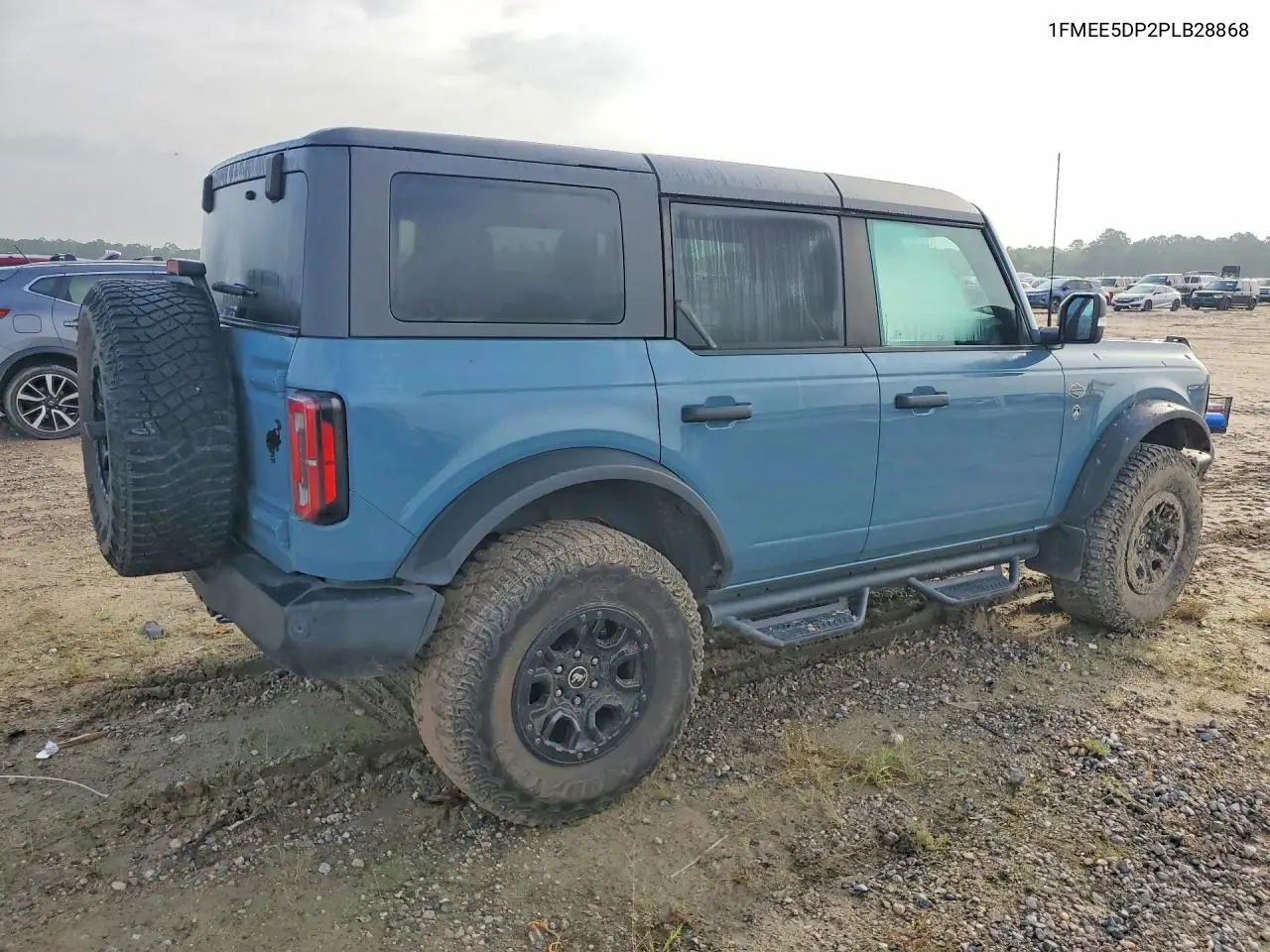 2023 Ford Bronco Base VIN: 1FMEE5DP2PLB28868 Lot: 61379686