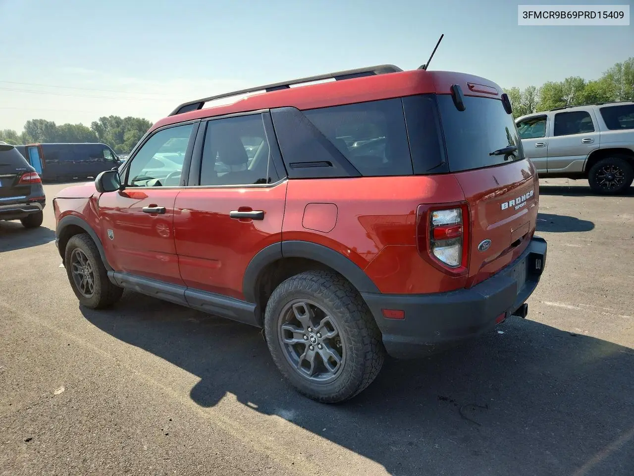 2023 Ford Bronco Sport Big Bend VIN: 3FMCR9B69PRD15409 Lot: 61767456