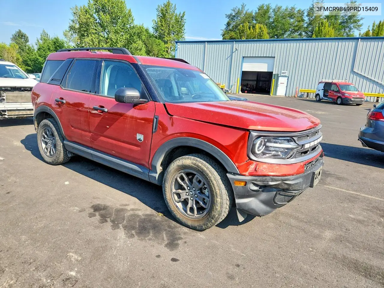 2023 Ford Bronco Sport Big Bend VIN: 3FMCR9B69PRD15409 Lot: 61767456
