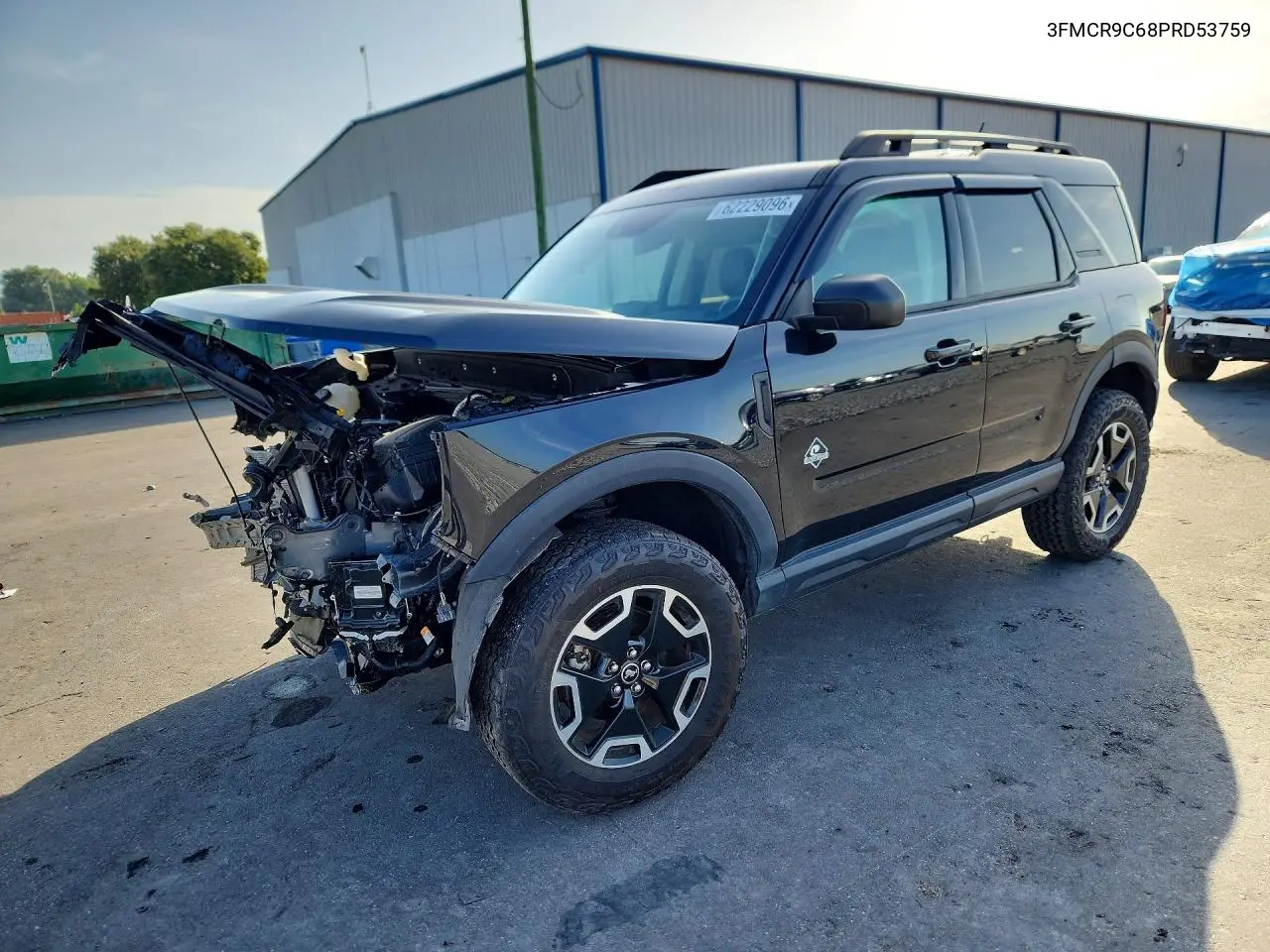 2023 Ford Bronco Sport Outer Banks VIN: 3FMCR9C68PRD53759 Lot: 62229096