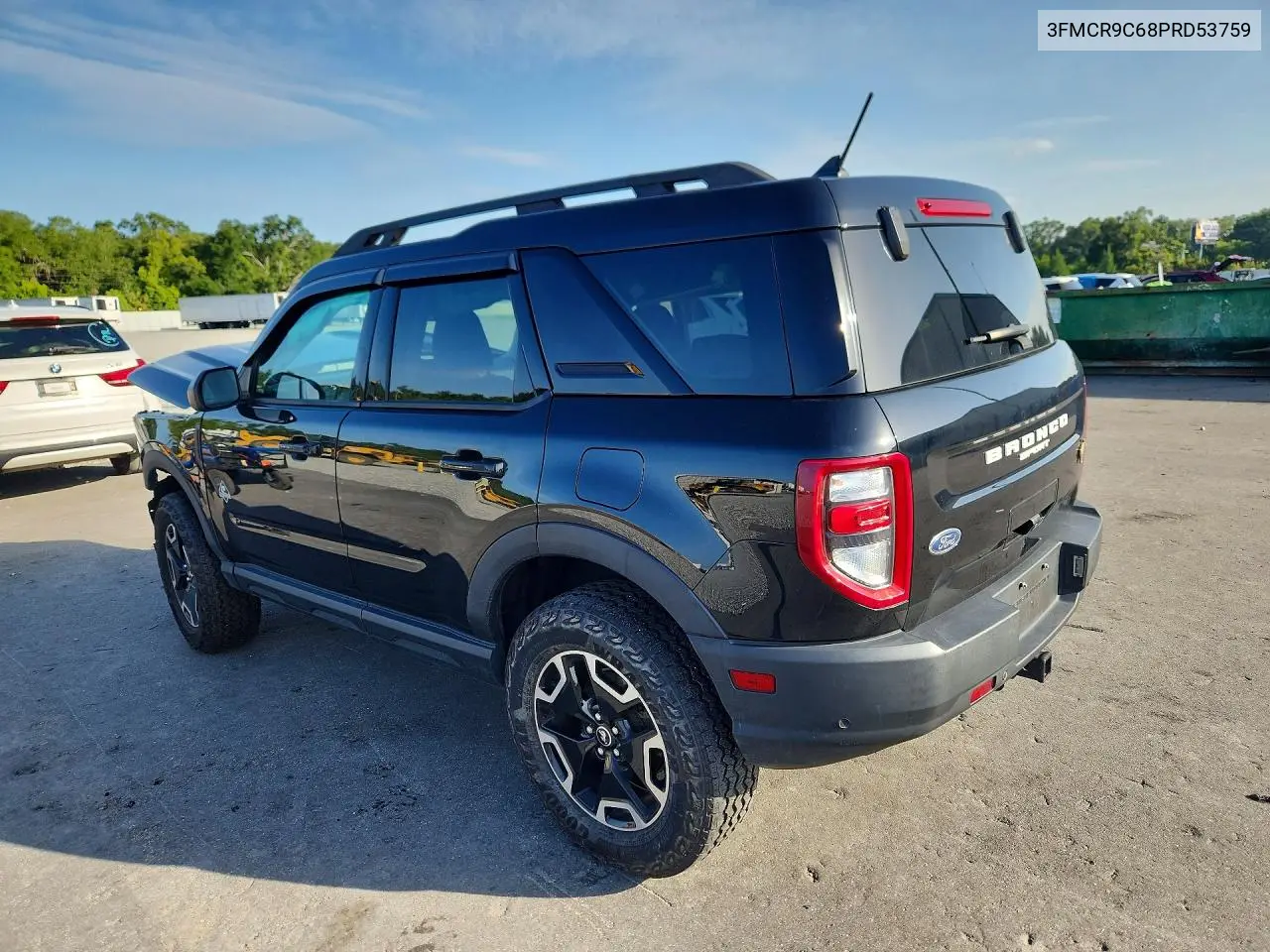 2023 Ford Bronco Sport Outer Banks VIN: 3FMCR9C68PRD53759 Lot: 62229096
