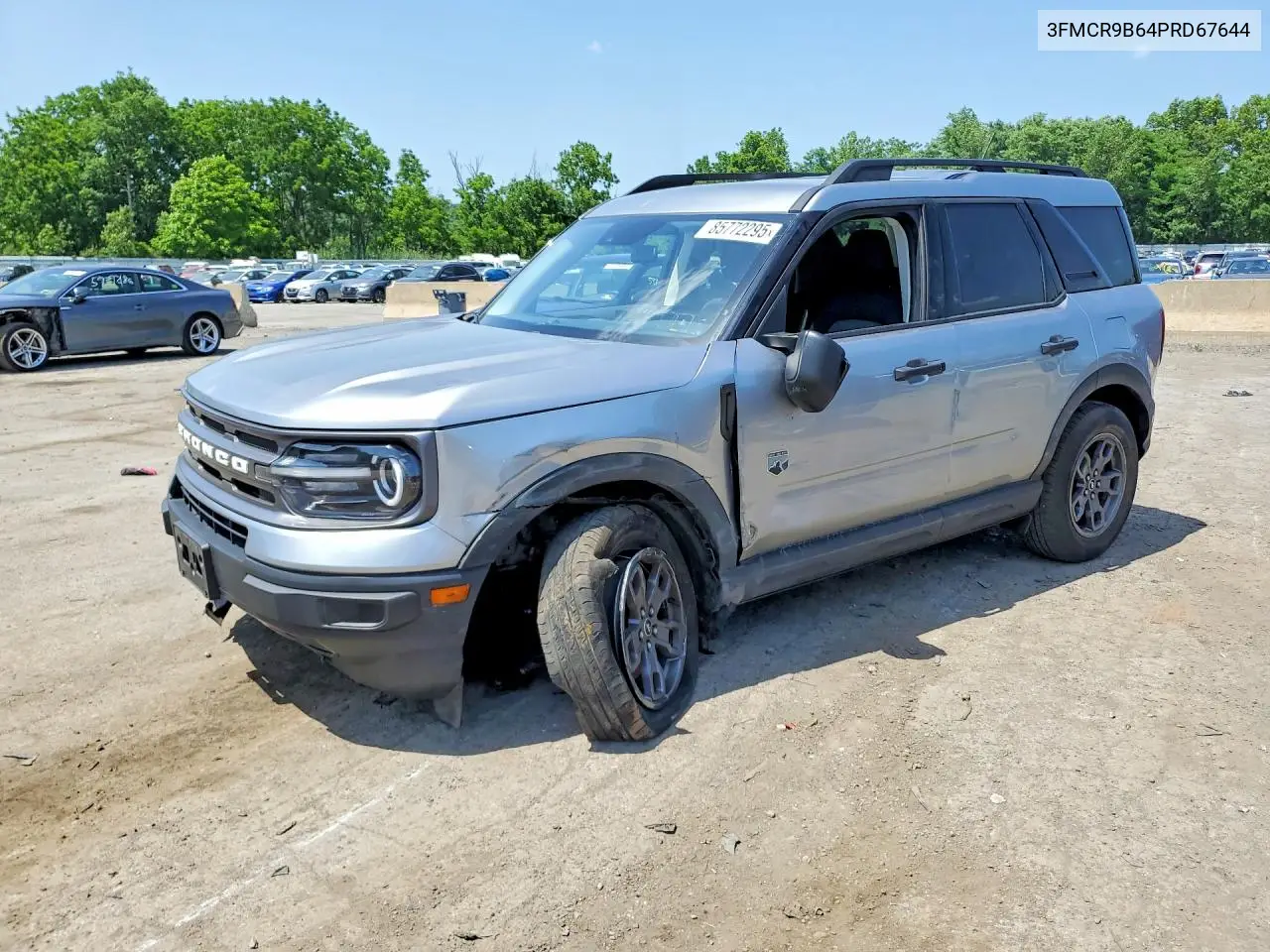 2023 Ford Bronco Sport Big Bend VIN: 3FMCR9B64PRD67644 Lot: 85772295