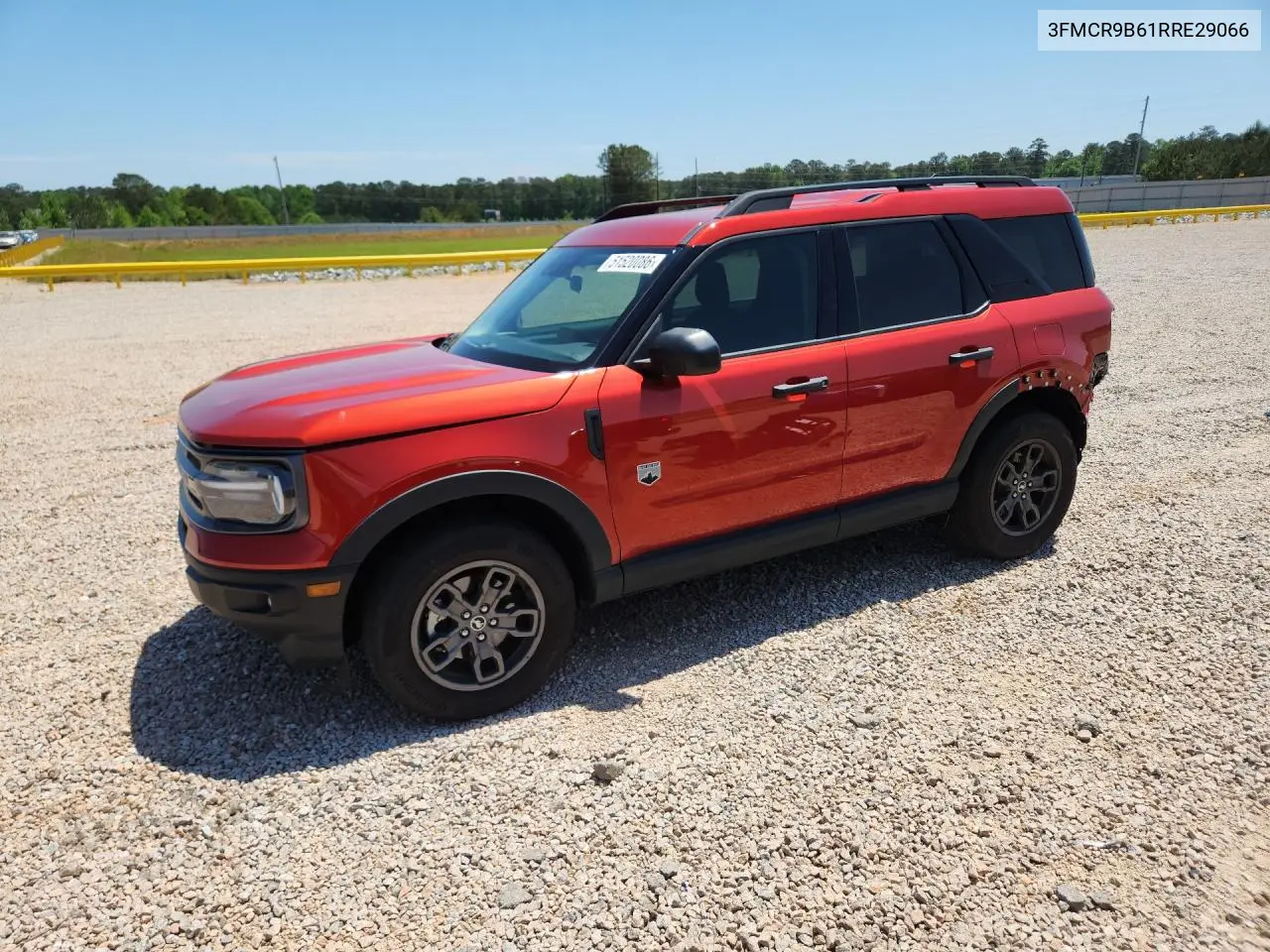 2024 Ford Bronco Sport Big Bend VIN: 3FMCR9B61RRE29066 Lot: 51520086