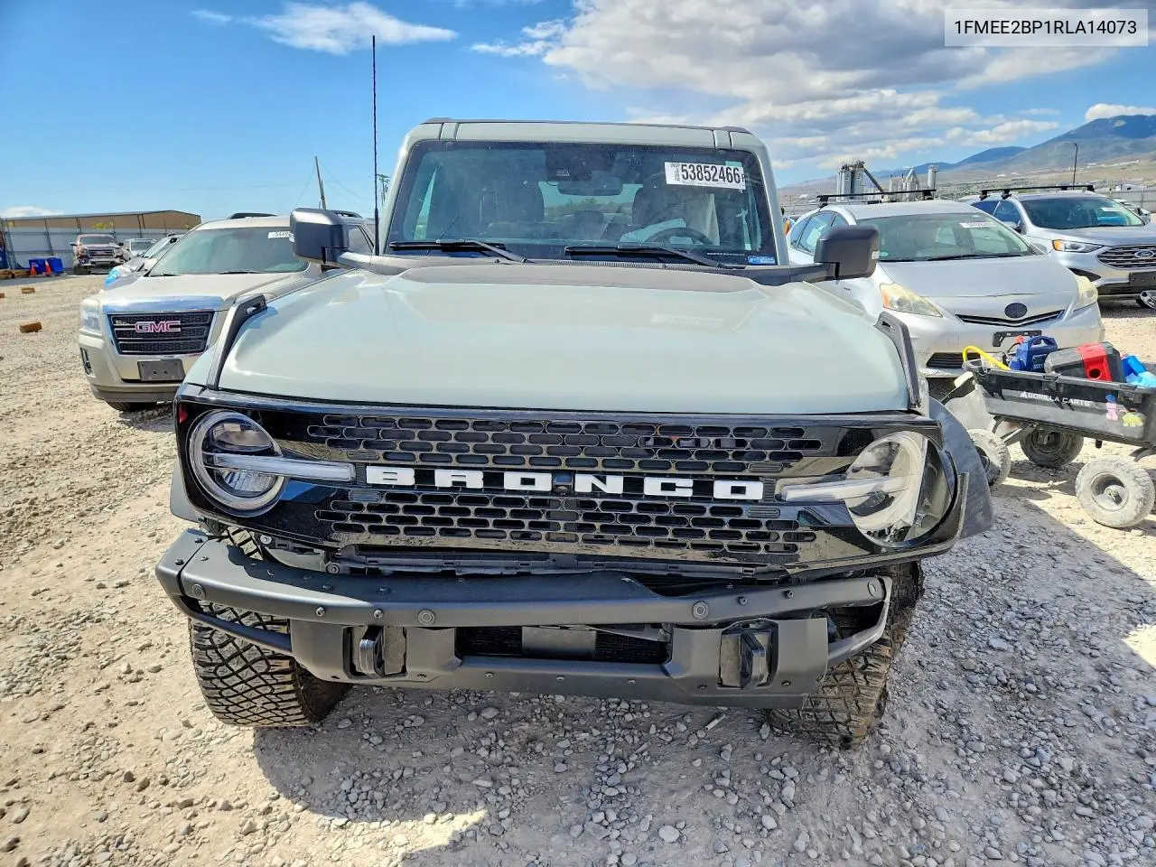 2024 Ford Bronco Wildtrak VIN: 1FMEE2BP1RLA14073 Lot: 53852466