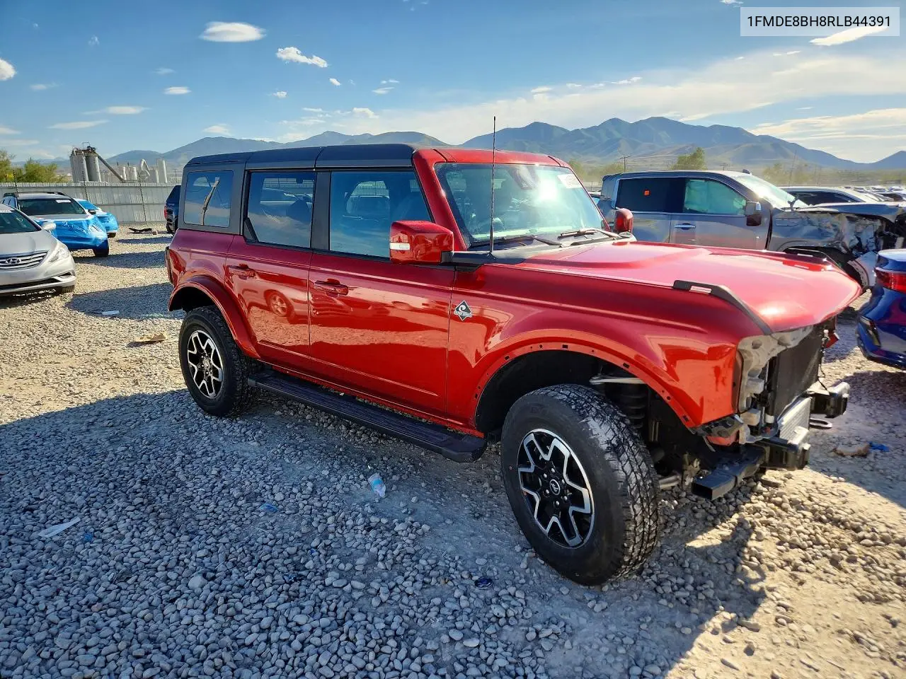 2024 Ford Bronco Outer Banks VIN: 1FMDE8BH8RLB44391 Lot: 55455386