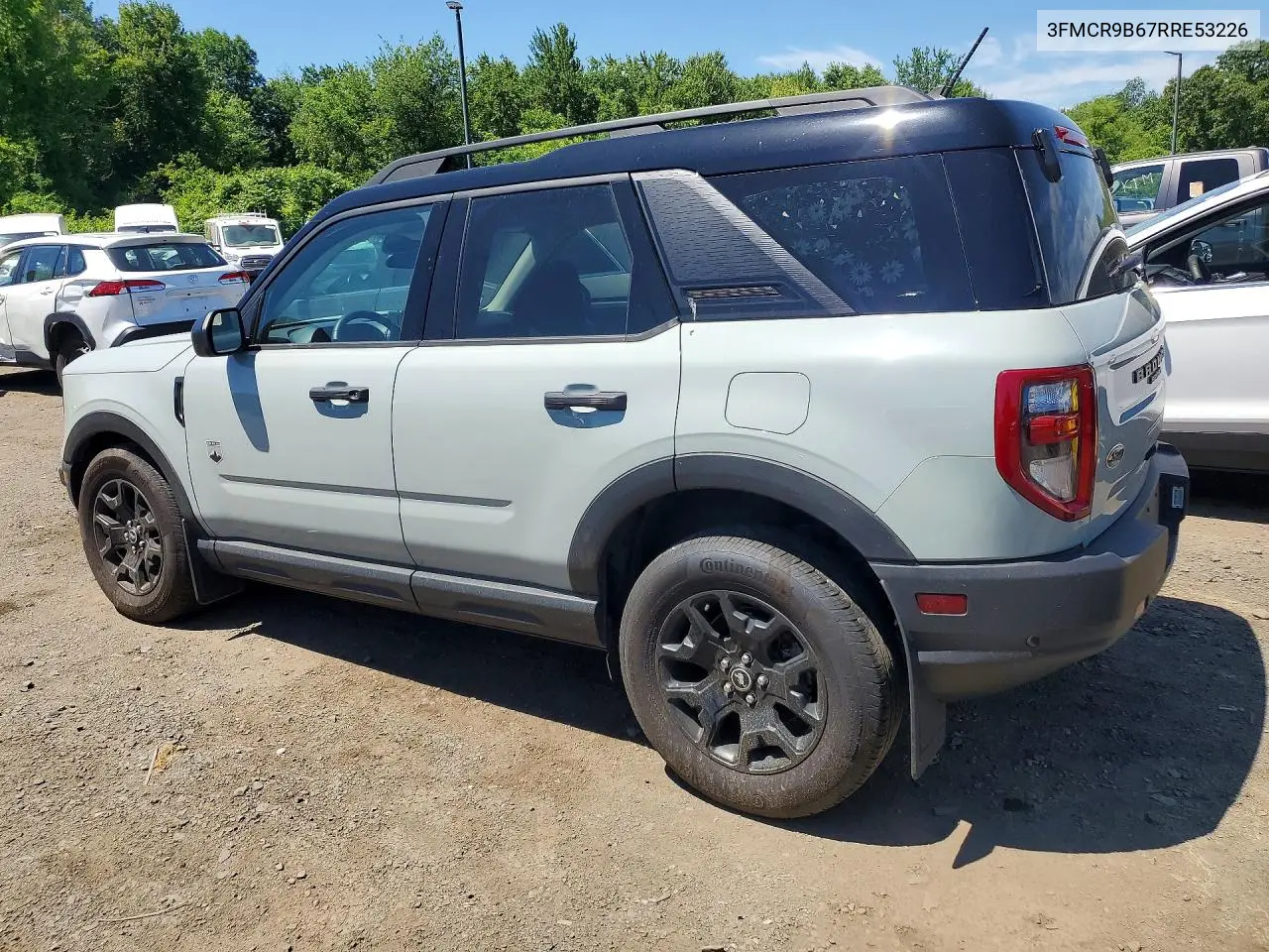 2024 Ford Bronco Sport Big Bend VIN: 3FMCR9B67RRE53226 Lot: 55518266