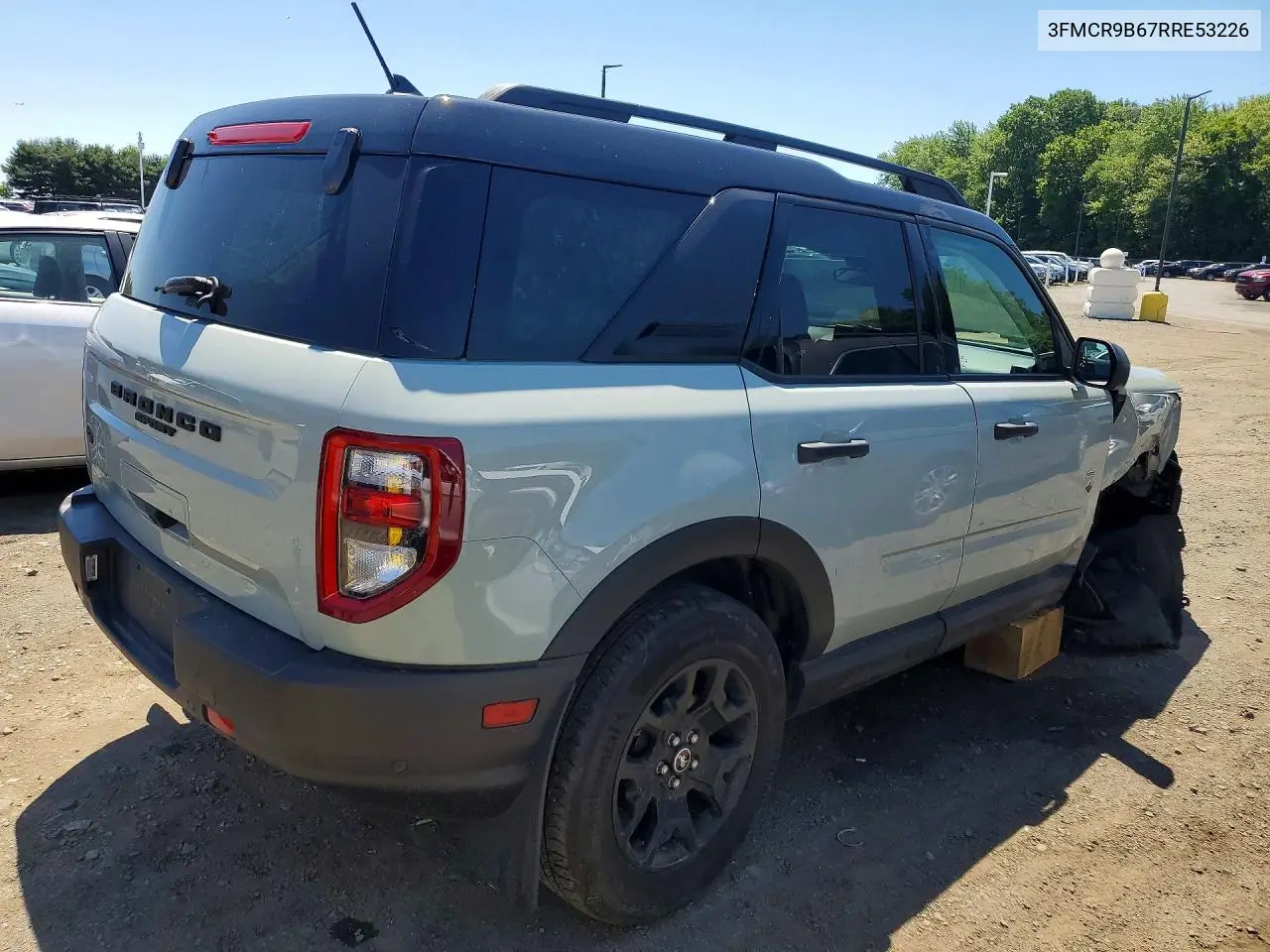 2024 Ford Bronco Sport Big Bend VIN: 3FMCR9B67RRE53226 Lot: 55518266