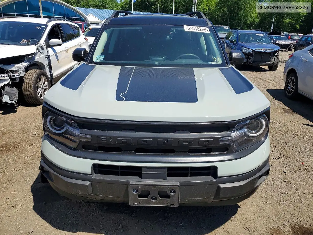2024 Ford Bronco Sport Big Bend VIN: 3FMCR9B67RRE53226 Lot: 55518266