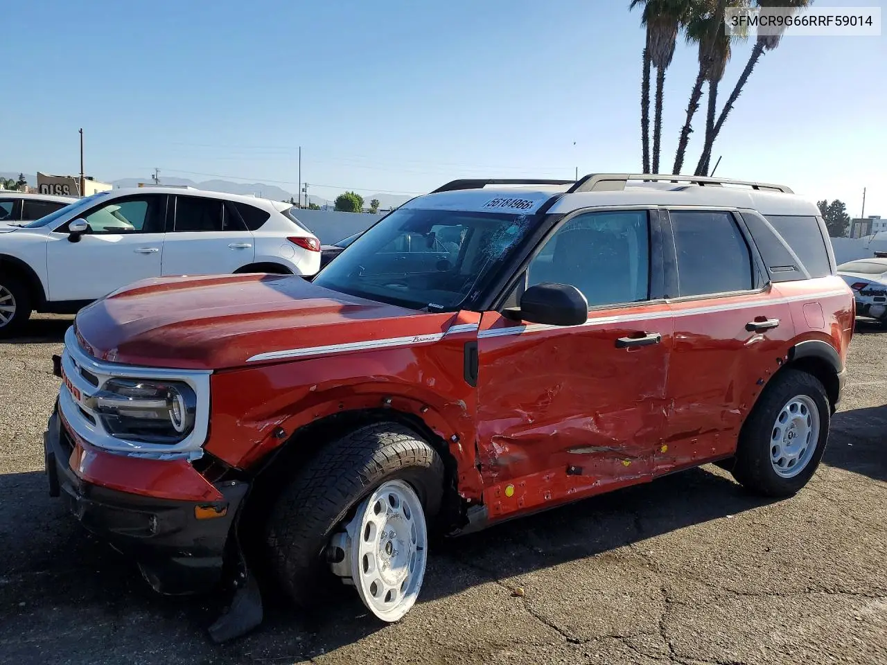 2024 Ford Bronco VIN: 3FMCR9G66RRF59014 Lot: 56184966