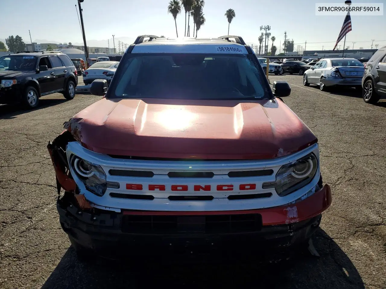 2024 Ford Bronco VIN: 3FMCR9G66RRF59014 Lot: 56184966