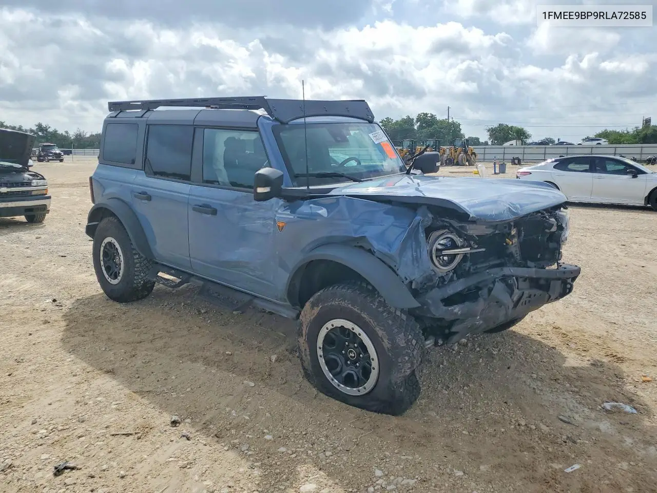 2024 Ford Bronco Badlands VIN: 1FMEE9BP9RLA72585 Lot: 56528546