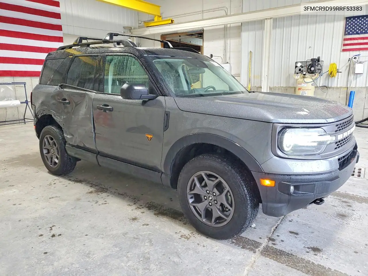2024 Ford Bronco Sport Badlands VIN: 3FMCR9D99RRF53383 Lot: 56573126