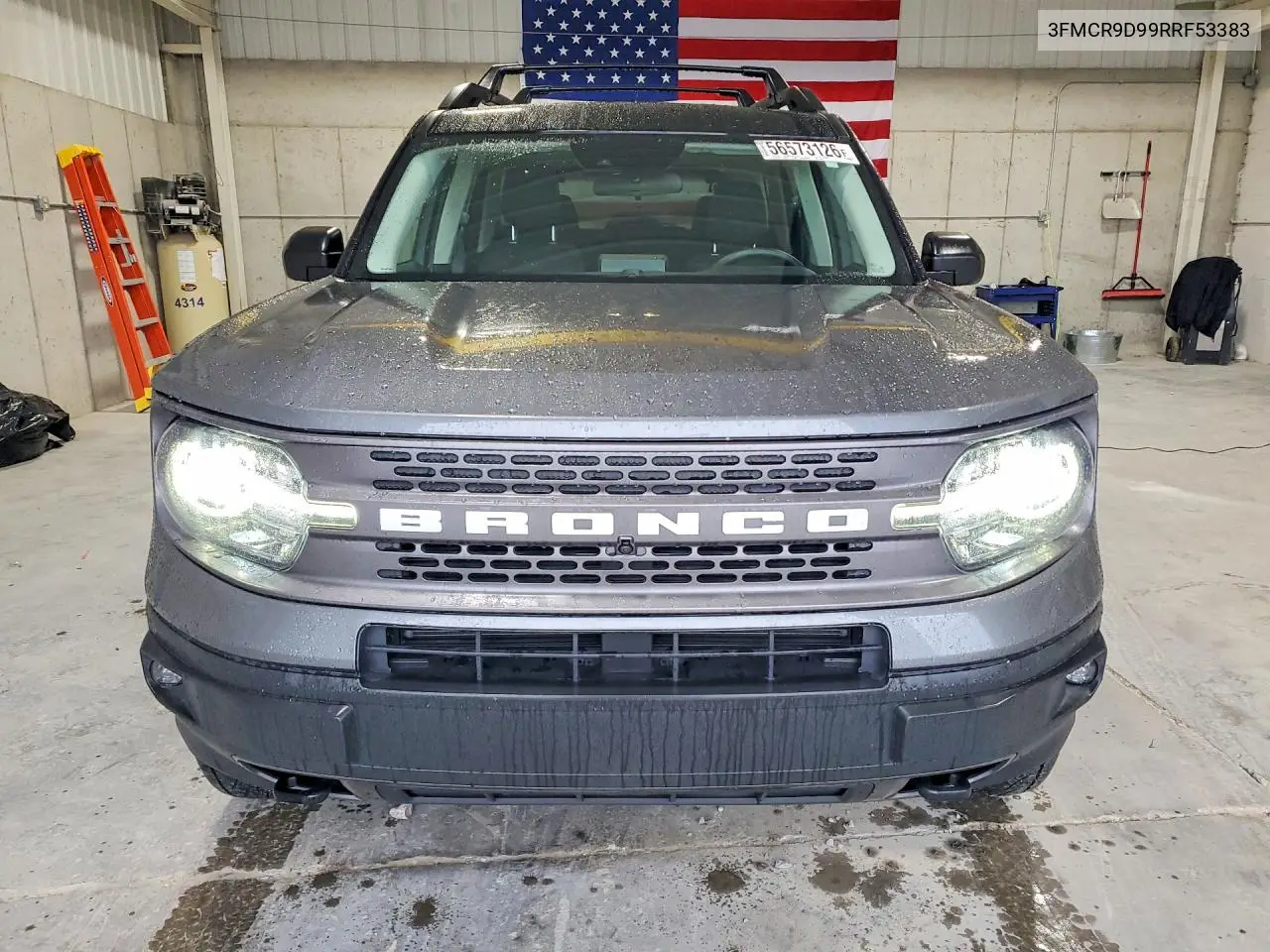 2024 Ford Bronco Sport Badlands VIN: 3FMCR9D99RRF53383 Lot: 56573126
