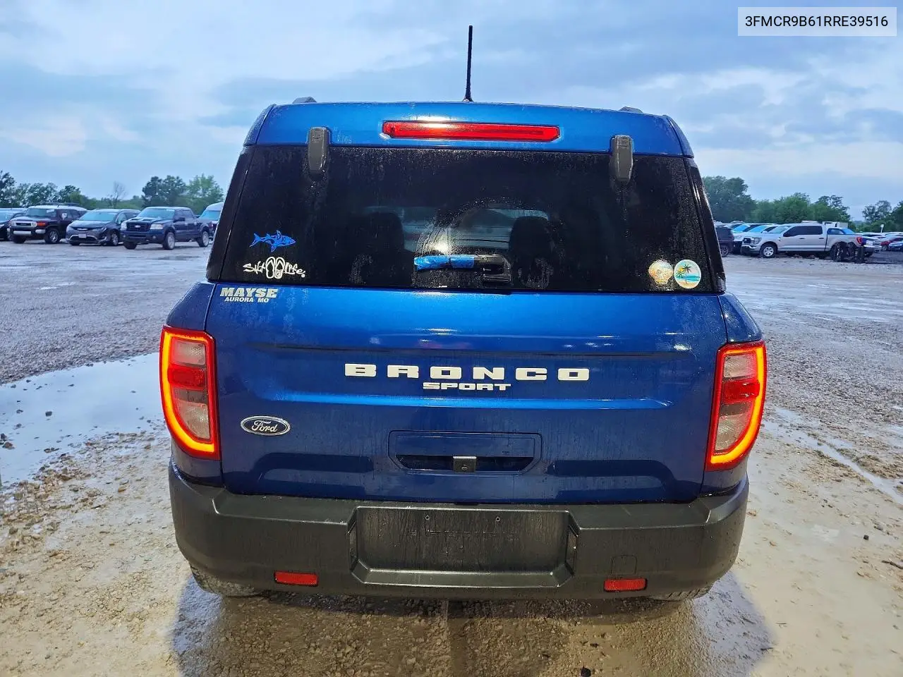 2024 Ford Bronco Sport Big Bend VIN: 3FMCR9B61RRE39516 Lot: 56692826