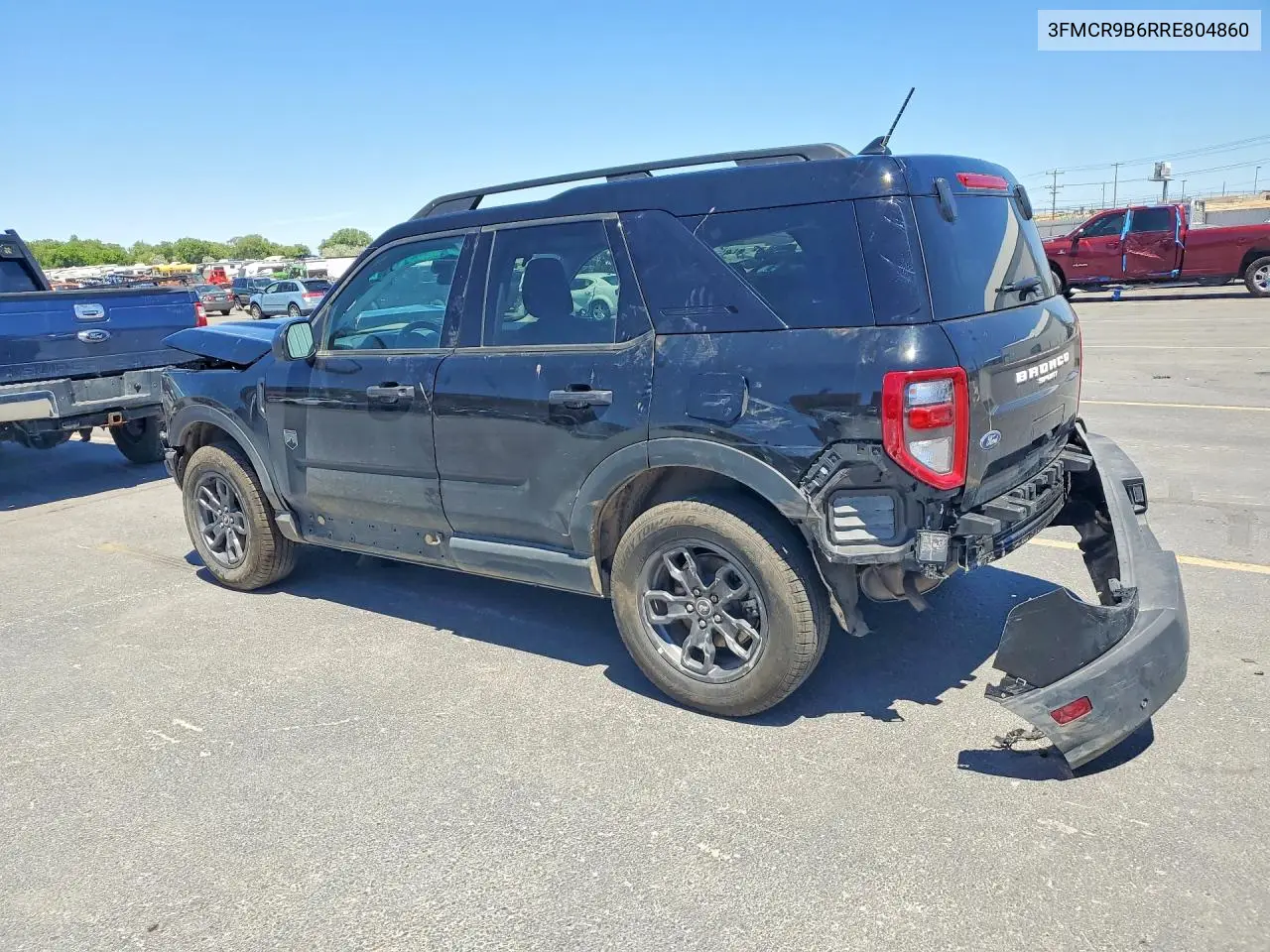 2024 Ford Bronco Sport Big Bend VIN: 3FMCR9B6RRE804860 Lot: 56857116