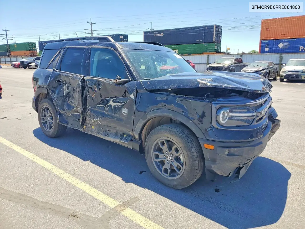 2024 Ford Bronco Sport Big Bend VIN: 3FMCR9B6RRE804860 Lot: 56857116