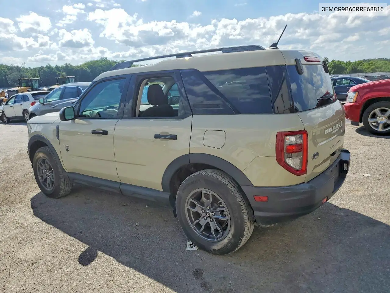 2024 Ford Bronco Sport Big Ben Unknown VIN: 3FMCR9B60RRF68816 Lot: 56876626