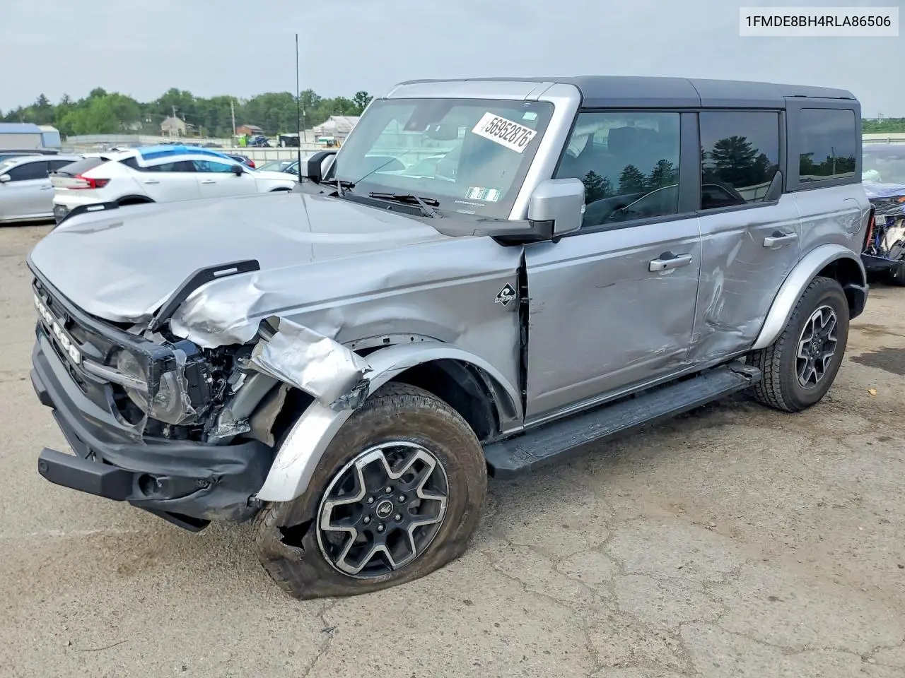 2024 Ford Bronco Outer Banks VIN: 1FMDE8BH4RLA86506 Lot: 56952876