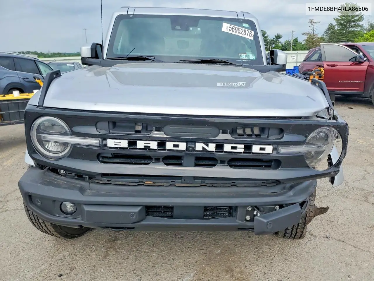 2024 Ford Bronco Outer Banks VIN: 1FMDE8BH4RLA86506 Lot: 56952876