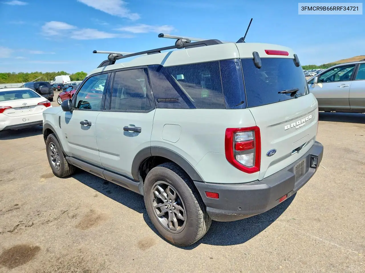 2024 Ford Bronco Sport Big Bend VIN: 3FMCR9B66RRF34721 Lot: 57112866