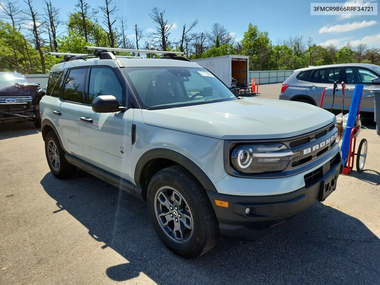 2024 Ford Bronco Sport Big Bend VIN: 3FMCR9B66RRF34721 Lot: 57112866
