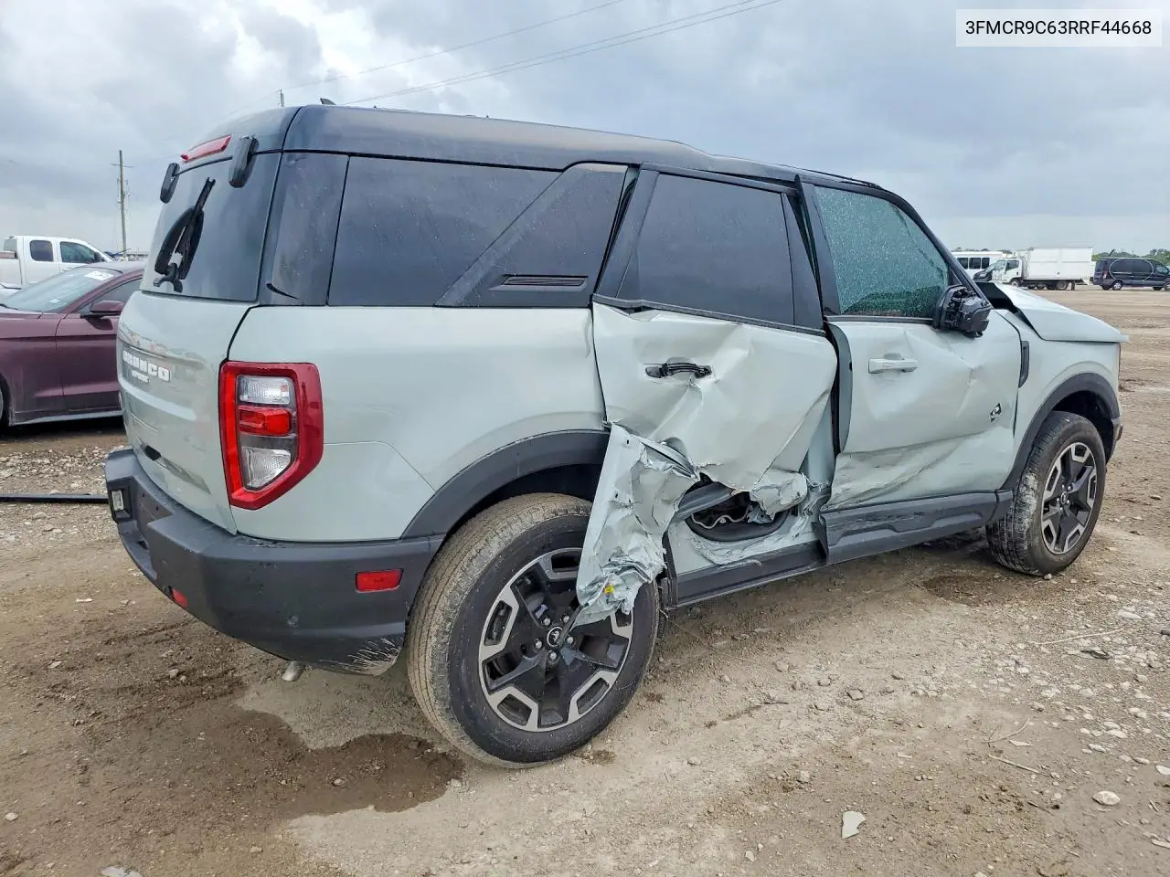 2024 Ford Bronco Sport Outer Banks VIN: 3FMCR9C63RRF44668 Lot: 57120126
