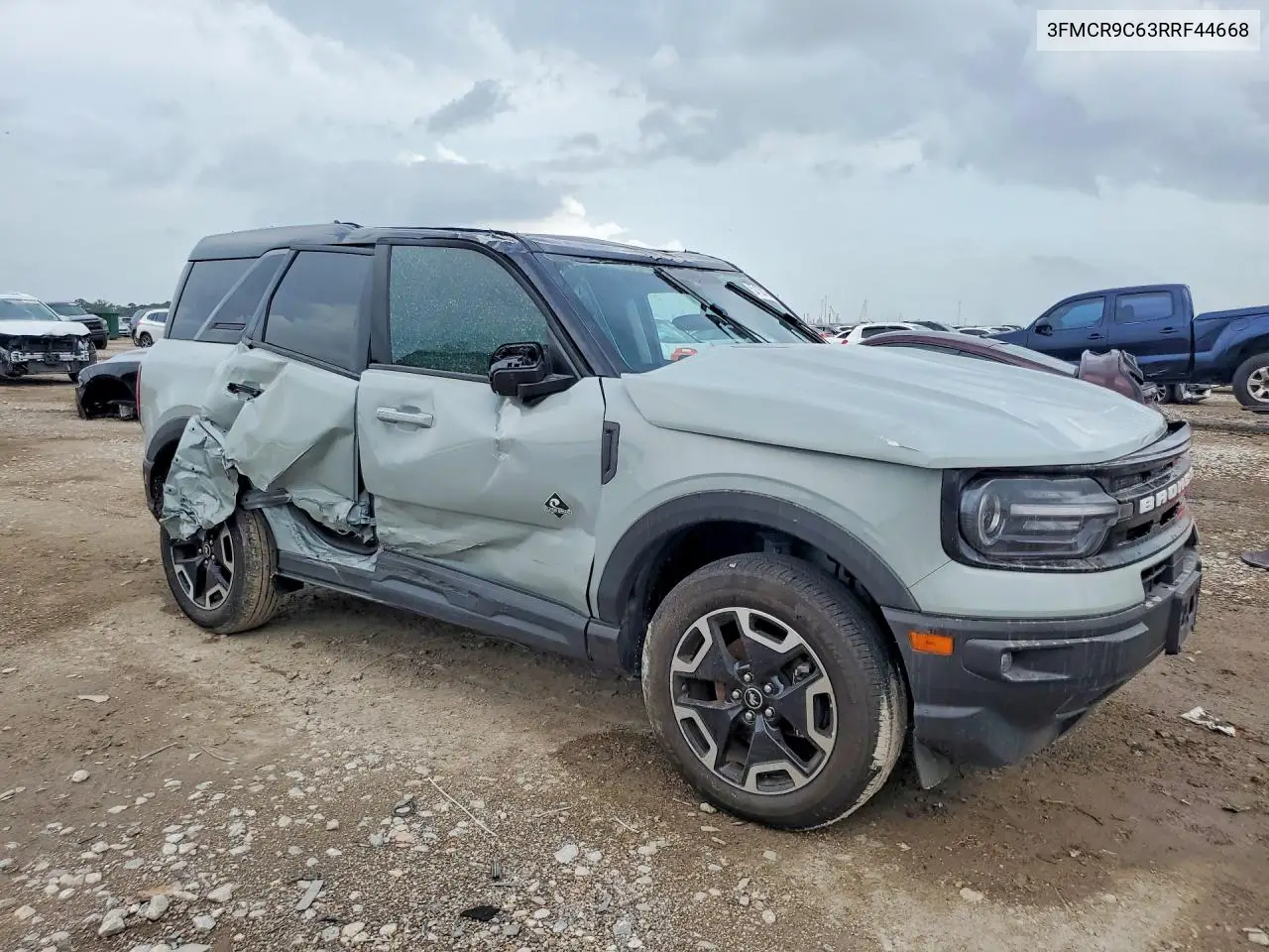 2024 Ford Bronco Sport Outer Banks VIN: 3FMCR9C63RRF44668 Lot: 57120126
