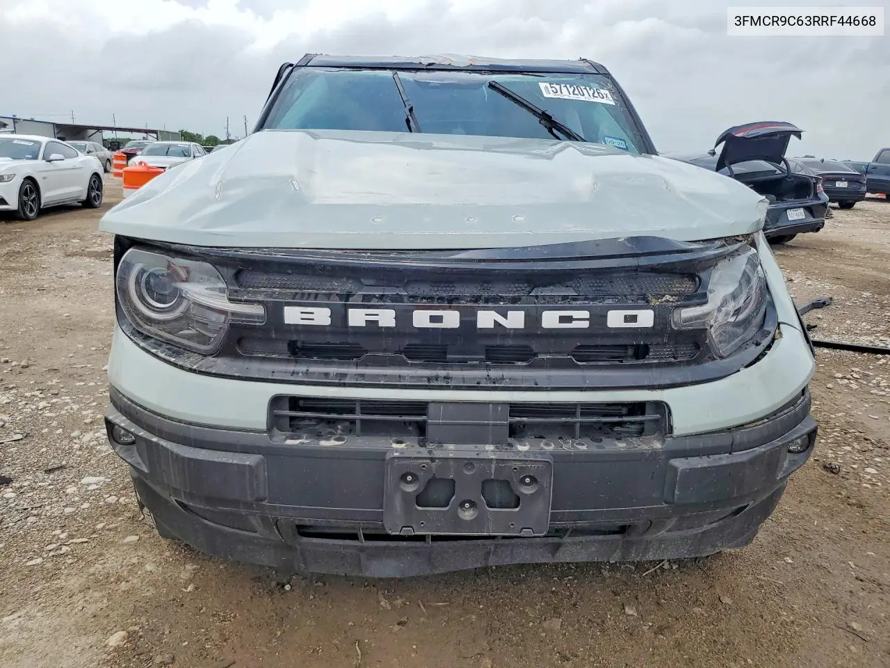 2024 Ford Bronco Sport Outer Banks VIN: 3FMCR9C63RRF44668 Lot: 57120126