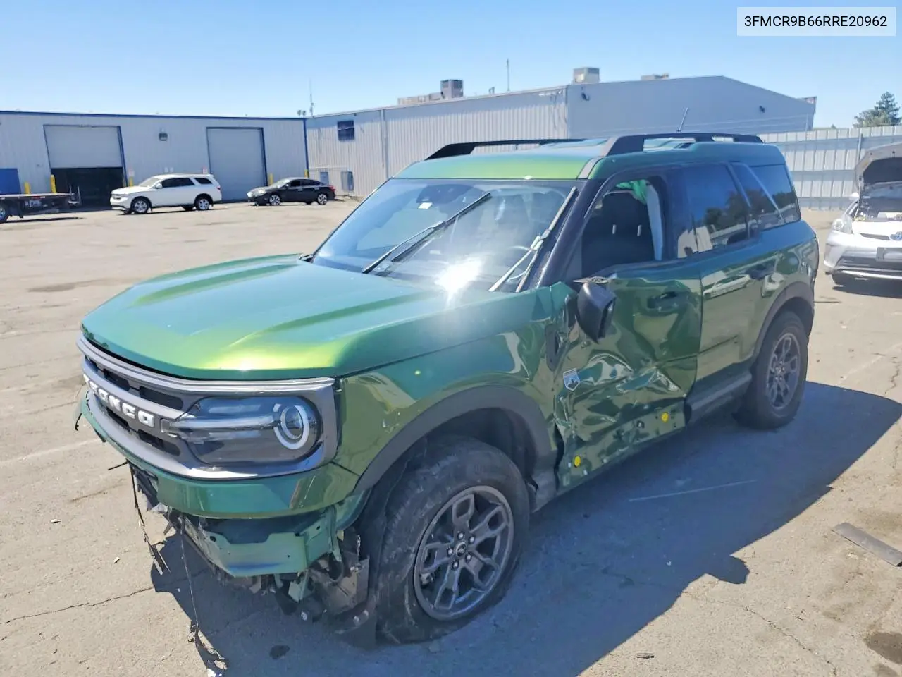 2024 Ford Bronco Sport Big Bend VIN: 3FMCR9B66RRE20962 Lot: 57238676