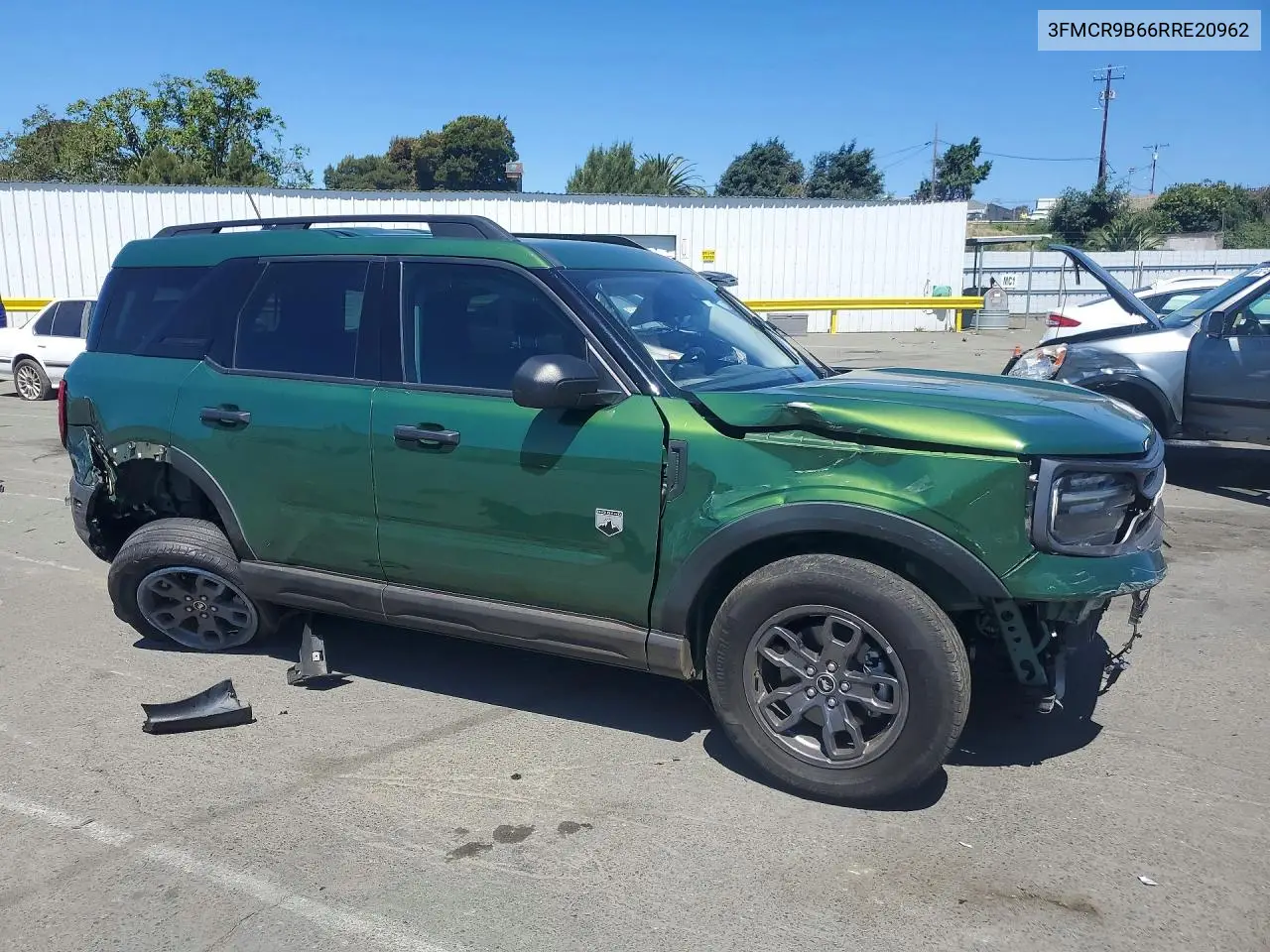 2024 Ford Bronco Sport Big Bend VIN: 3FMCR9B66RRE20962 Lot: 57238676