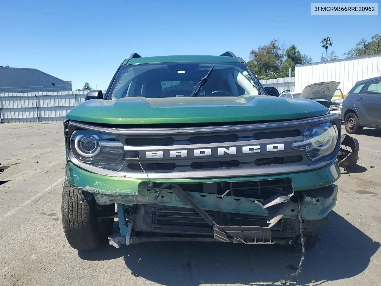 2024 Ford Bronco Sport Big Bend VIN: 3FMCR9B66RRE20962 Lot: 57238676