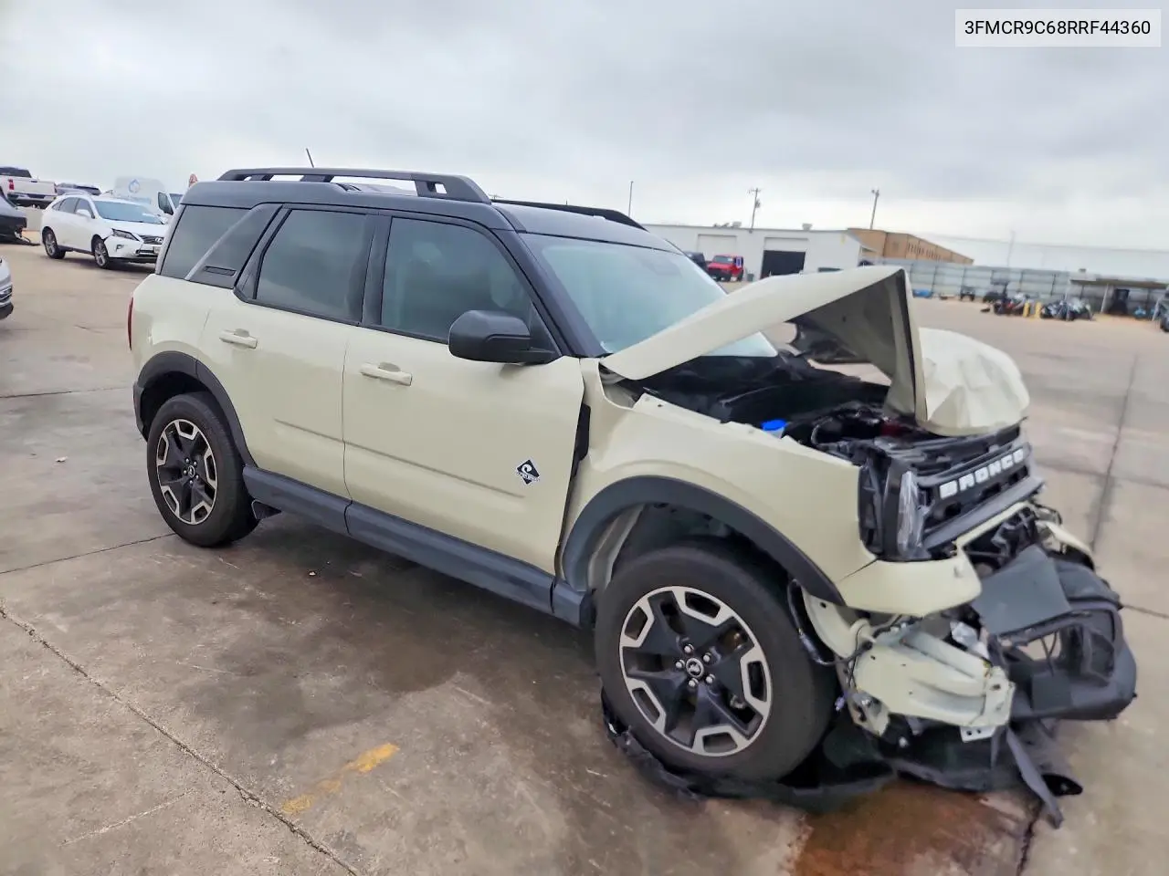 2024 Ford Bronco Sport Outer Banks VIN: 3FMCR9C68RRF44360 Lot: 57248996