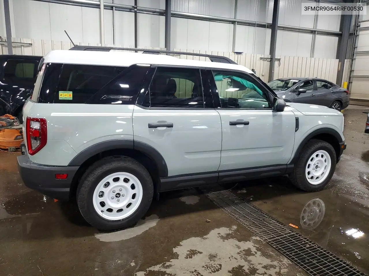 2024 Ford Bronco Sport Heritage VIN: 3FMCR9G64RRF00530 Lot: 57262256