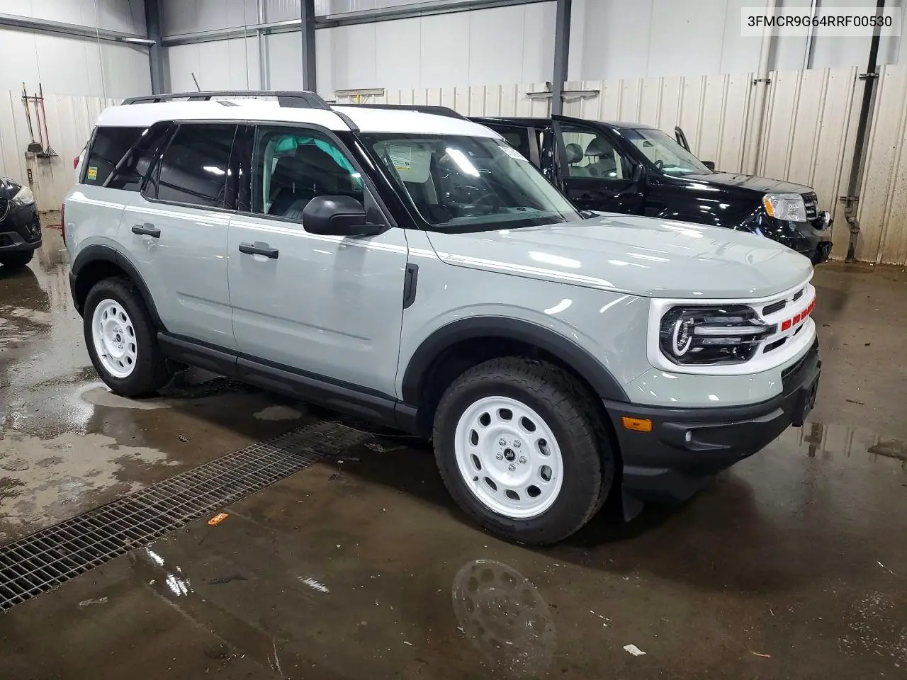 2024 Ford Bronco Sport Heritage VIN: 3FMCR9G64RRF00530 Lot: 57262256