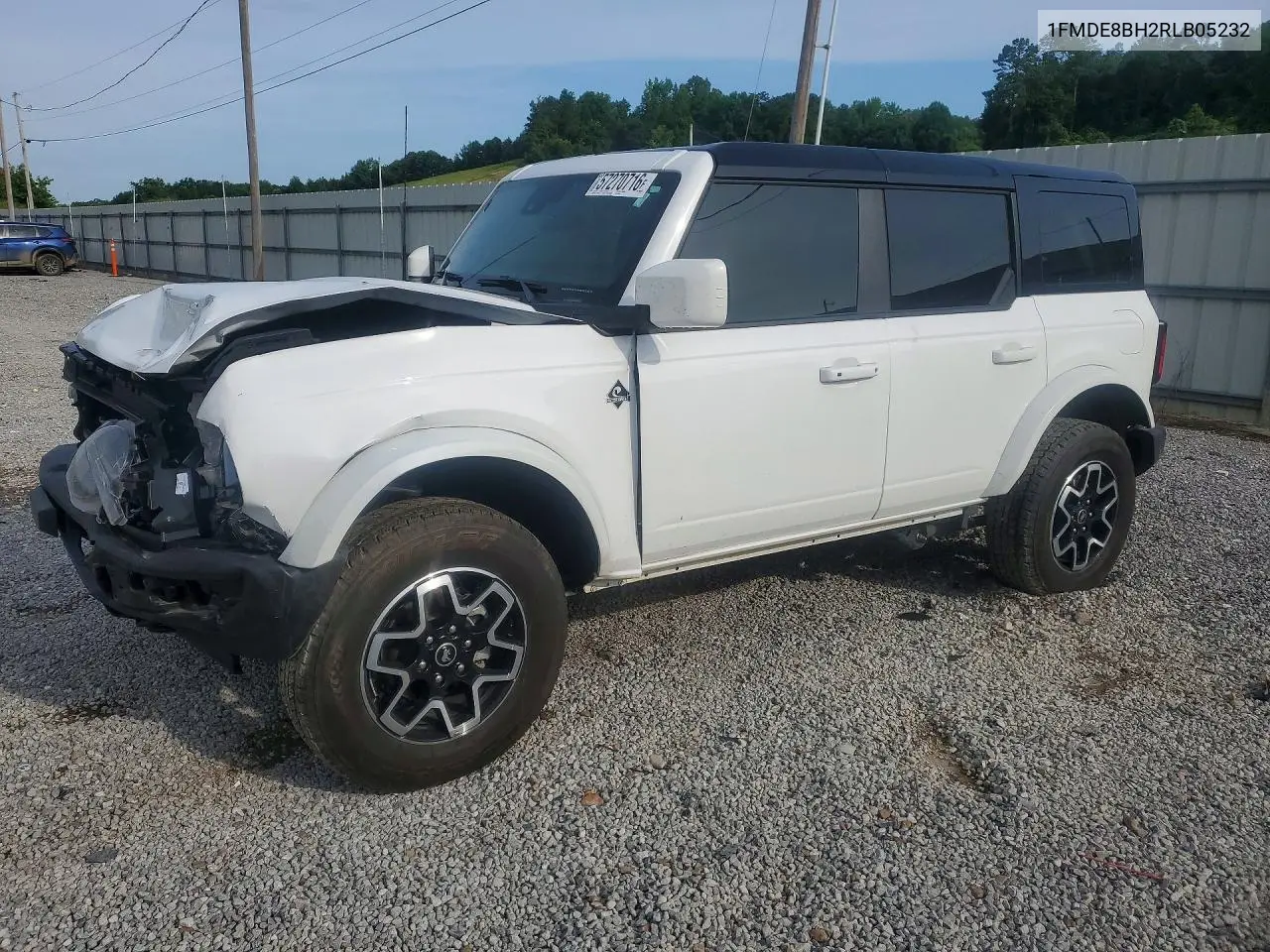 2024 Ford Bronco Outer Banks VIN: 1FMDE8BH2RLB05232 Lot: 57270716