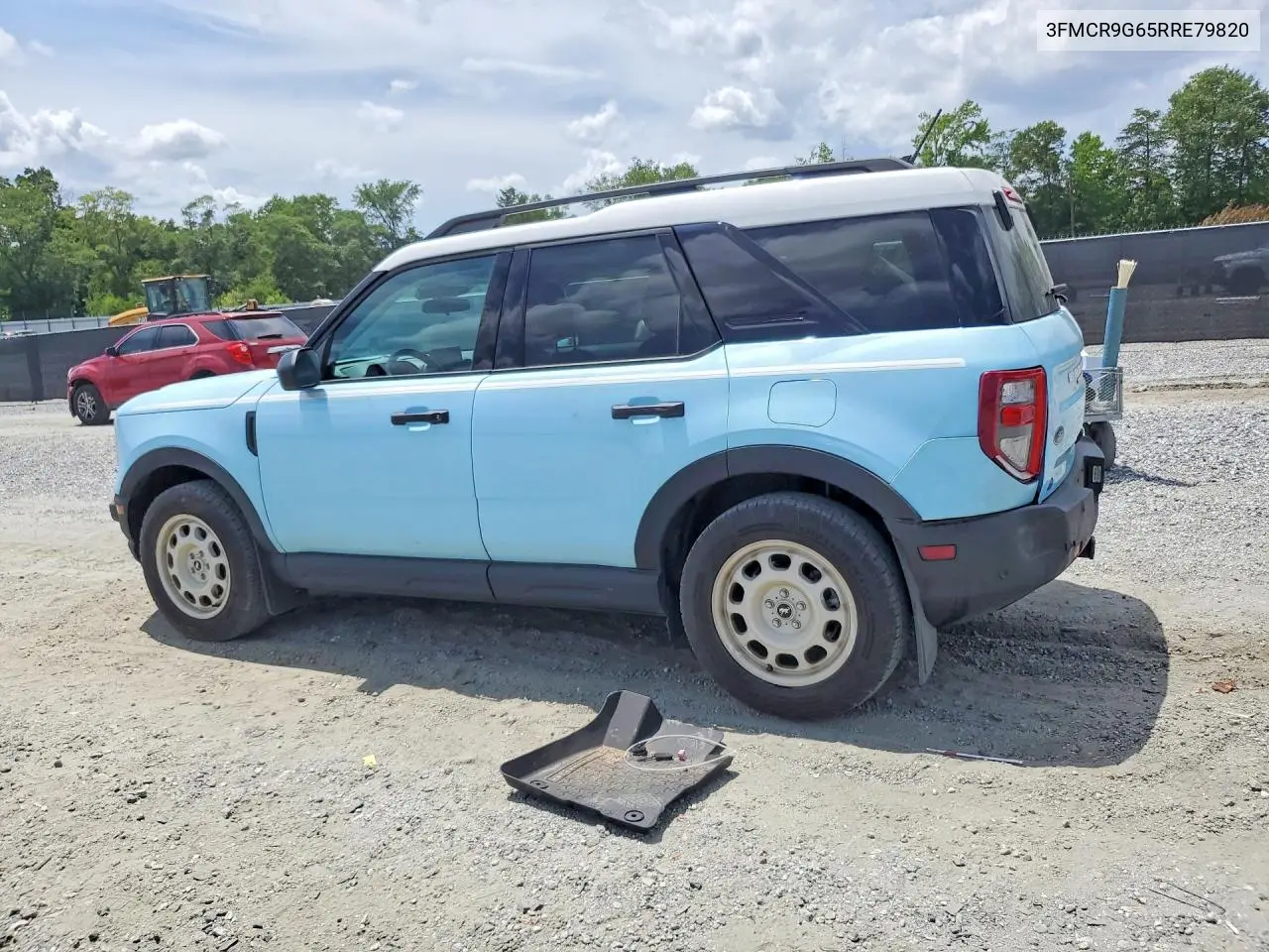 2024 Ford Bronco Sport Heritage VIN: 3FMCR9G65RRE79820 Lot: 57347166