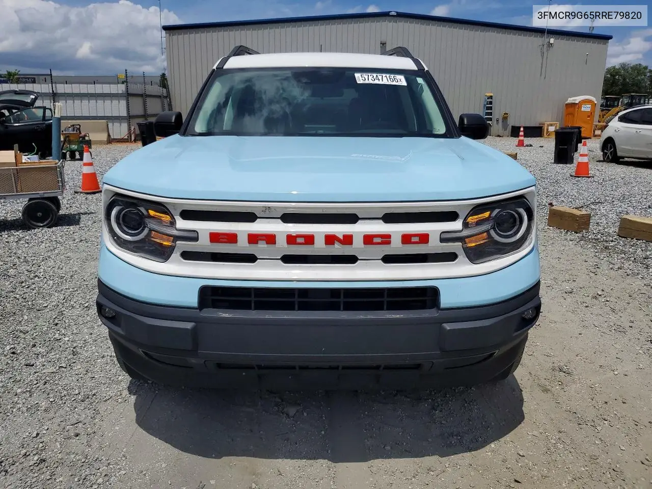 2024 Ford Bronco Sport Heritage VIN: 3FMCR9G65RRE79820 Lot: 57347166