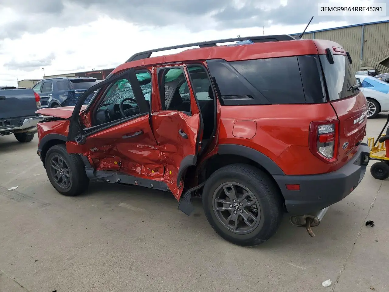 2024 Ford Bronco Sport Big Bend VIN: 3FMCR9B64RRE45391 Lot: 57358966