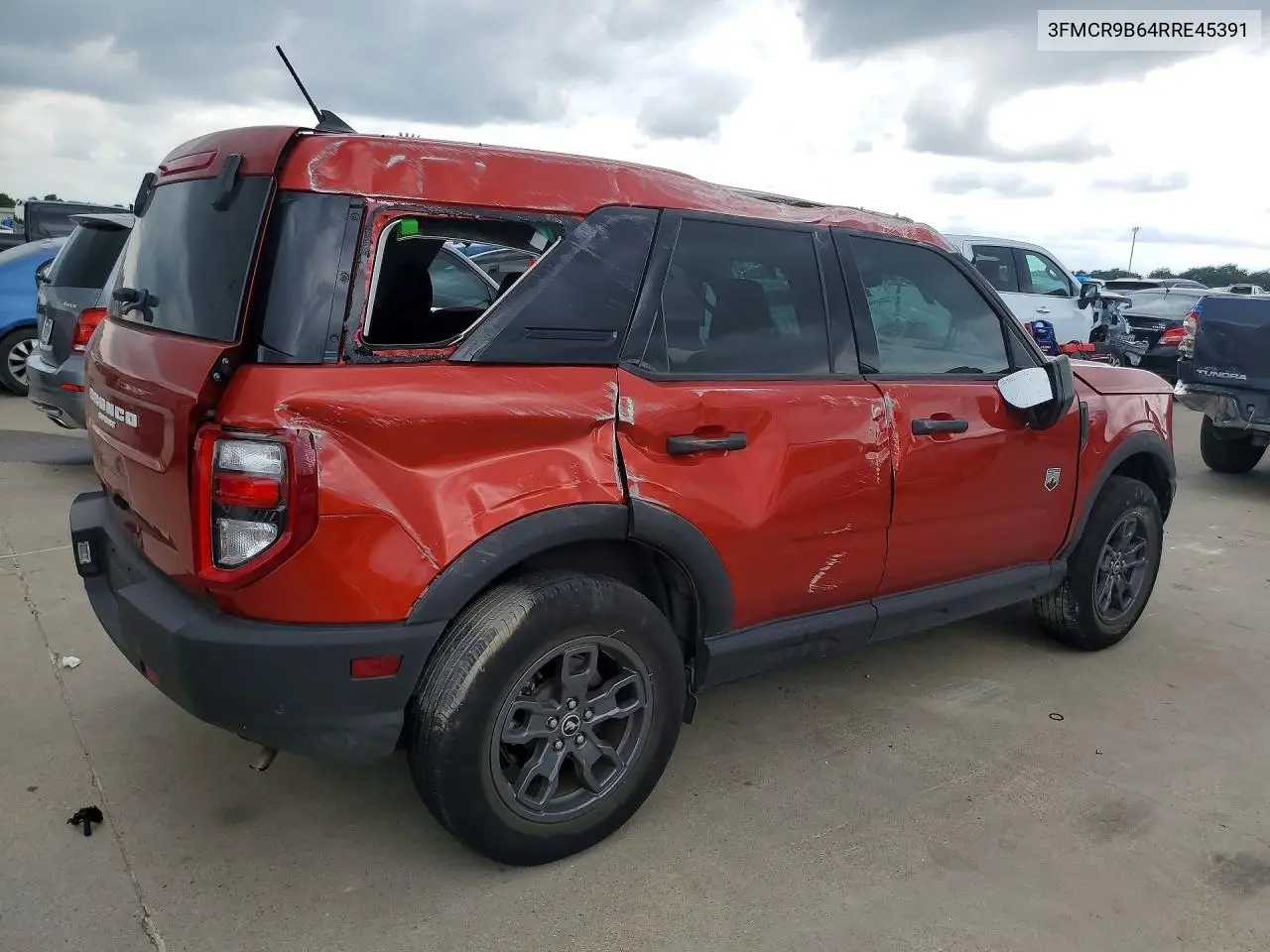 2024 Ford Bronco Sport Big Bend VIN: 3FMCR9B64RRE45391 Lot: 57358966
