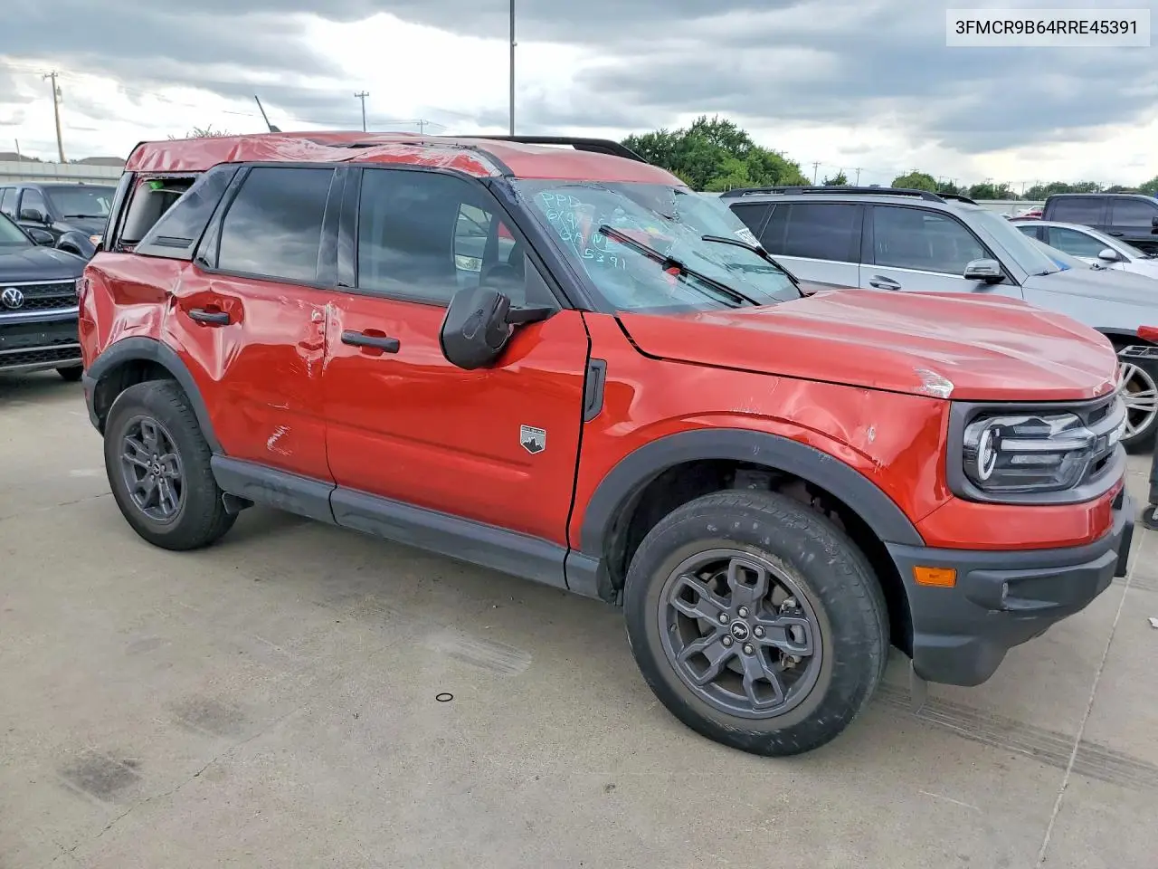 2024 Ford Bronco Sport Big Bend VIN: 3FMCR9B64RRE45391 Lot: 57358966