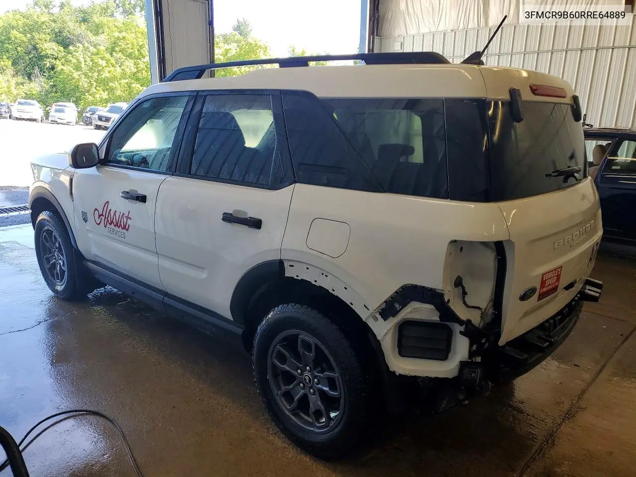 2024 Ford Bronco Sport Big Bend VIN: 3FMCR9B60RRE64889 Lot: 57427586
