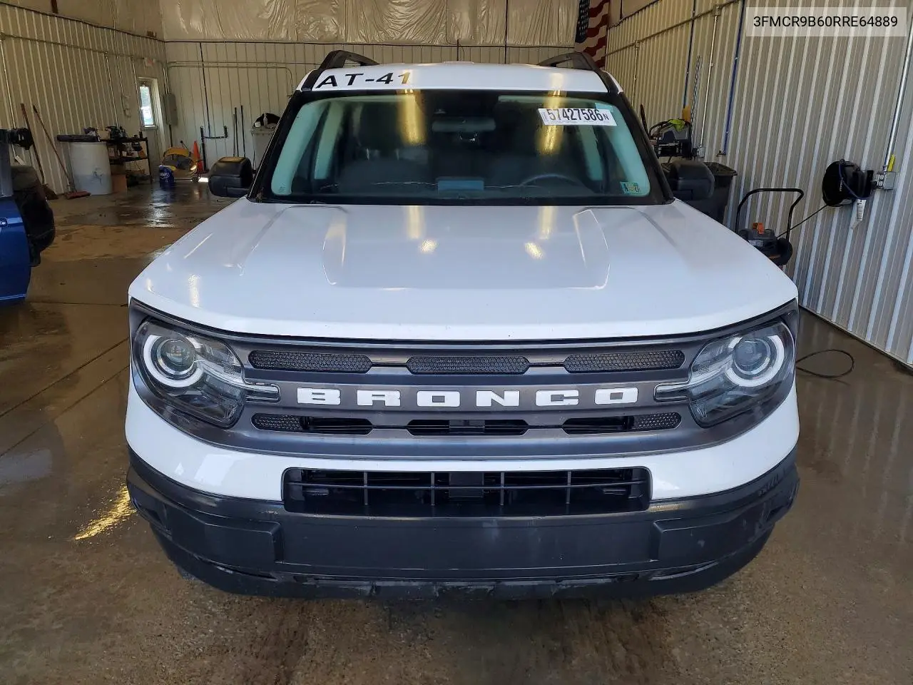 2024 Ford Bronco Sport Big Bend VIN: 3FMCR9B60RRE64889 Lot: 57427586