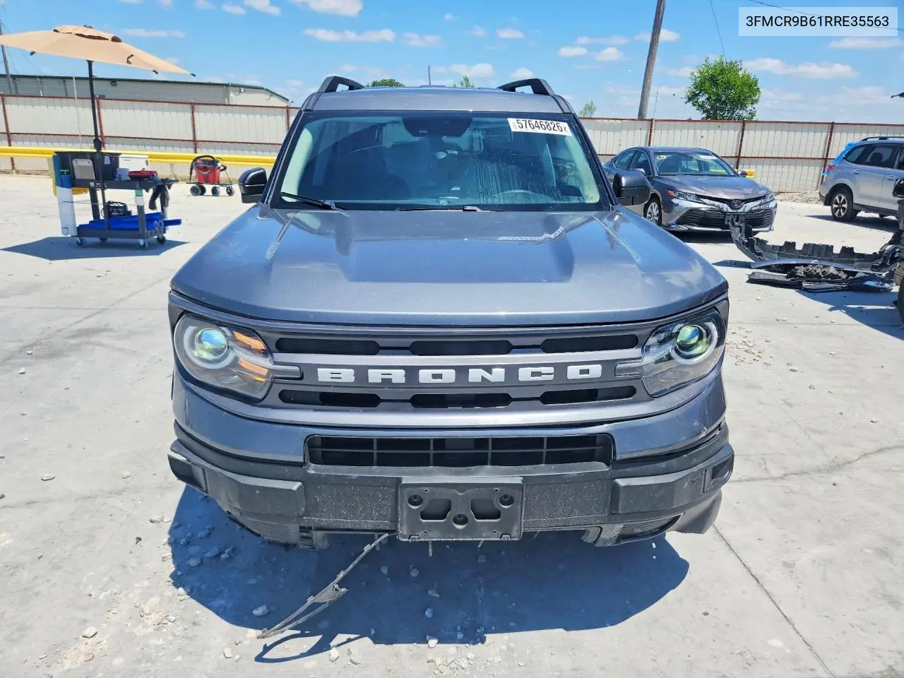 2024 Ford Bronco Sport Big Bend VIN: 3FMCR9B61RRE35563 Lot: 57646826
