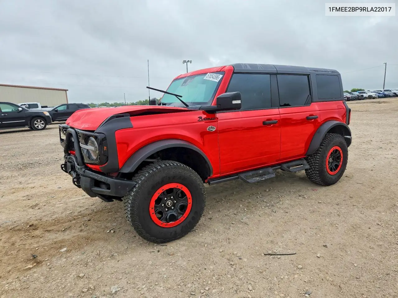 2024 Ford Bronco Wildtrak VIN: 1FMEE2BP9RLA22017 Lot: 57654396